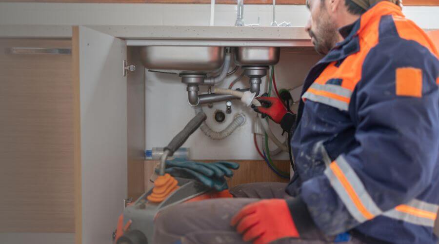 Local sewer line repair in Tununak, AK